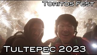 Japonés visitaTultepec I Toritos Fest 2023 tultepec pirotecnia toros [upl. by Faina]