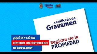 Certificado de Gravamen [upl. by Bremer]