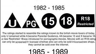 BBFC v MPAA Part 11 40 YEARS OF THE PG 15 amp 18 CERTIFICATES w guest Tom Kibby [upl. by Roydd]