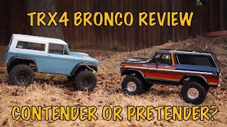 Traxxas TRX4 Bronco Review [upl. by Sheply]