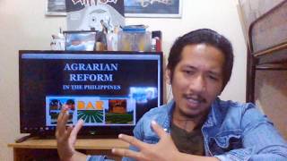 Philippine Agrarian Reform Analysis Readings in Philippine History discussion [upl. by Ashling]