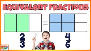 Equivalent Fractions for kids NO VISUALS [upl. by Aniaj108]