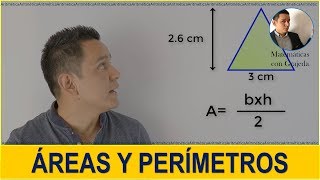 Áreas y perímetros de polígonos regulares  Explicado desde cero [upl. by Poland900]