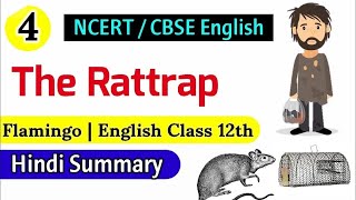 The Rattrap Class 12 in Hindi Animated  Full हिंदी में Explained  Class 12 The Rattrap summary [upl. by Eniaj936]