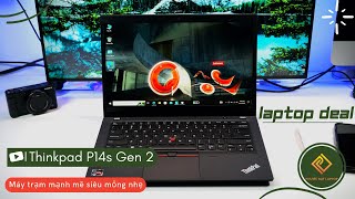 Hot Deal Thinkpad P14s Gen 2 AMD  Máy trạm mạnh mẽ trong ngoại hình mỏng nhẹ [upl. by Brindell]