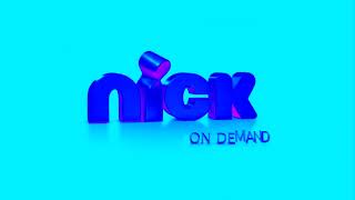 Nick On Demand Logo New Version Effects REUPLOADED [upl. by Nwahsan205]