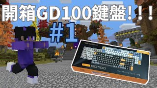 開箱GD100機械式鍵盤  1 [upl. by Alexio]