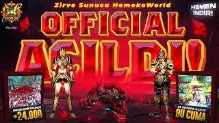 Homekoworld Official Açıldı 83 Lv Full Skill Başlangıç [upl. by Lucita456]