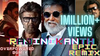 Epic Bgm REMIX Jailer X Kabali X Petta AND MANY MORE [upl. by Lyrradal956]