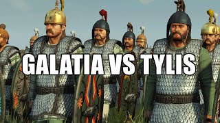 Galatia vs Tylis  Multiplayer Battle  Total War Rome 2 [upl. by Cilo]