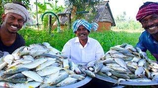 Traditional Fish Curry  Cooking Fish Recipe with Traditional Hand Ground Masala  Village Food [upl. by Auguste970]