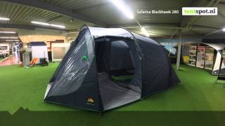 Safarica Blackhawk 280 tunneltent  Tentspotnl [upl. by Bartlet689]