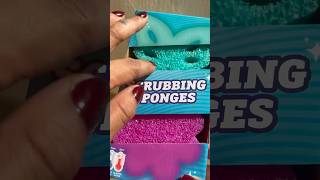 Amazing sponge asmr  asmr satisfying scrubmommy spongeasmr [upl. by Juback919]