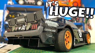 130 kmh  Giant Hoonigan RC Car ZD Racing EX07 17 Scale Electric HyperCar [upl. by Kilbride]