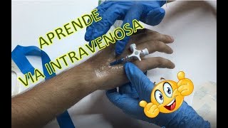 Aprende a Canalizar VÍA INTRAVENOSA Venoclisis [upl. by Olympium2]