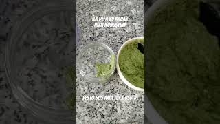 Pesto sos ama Türk usulü Pesto sauce pestosos pesto pestosauce [upl. by Crocker572]