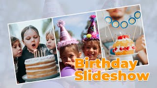 FilmForth Birthday Slideshow Template2021 [upl. by Sidnac29]