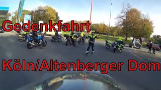 Demo Gedenkfahrt Köln zum Altenberger Dom [upl. by Narad]