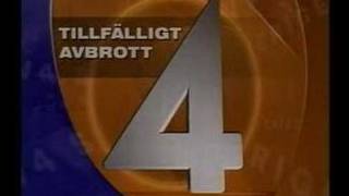 TV4 tillfälligt avbrott 1997 [upl. by Reagen899]