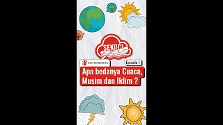 SEKOCI Sekolah Cerdas Iklim Episode 1 Apa Bedanya Cuaca Musim dan Iklim [upl. by Anthe839]