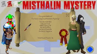 OSRS Misthalin Mystery Quest Guide  Ironman Approved [upl. by Koenraad]