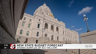 Minnesotas latest budget forecast shows surplus of 37 billion deficit still projected [upl. by Ellened622]