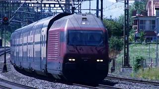 Trainaction zwischen Mellingen und Rupperswil [upl. by Eelyma]