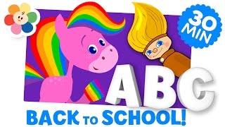 Back to School Learning Videos  Preschool Cartoons for Kids  Phonics Numbers amp more  BabyFirst [upl. by Laughlin]