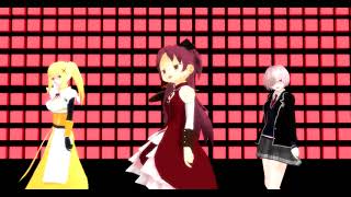 mmd bts dna madoka x fate x konosuba [upl. by Urbanna]