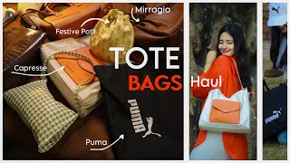 Amazon Bags HAUL 👜  AESTHETIC  AFFORDABLE Tote Bags Luxury Bags Hang bag Haul Charchita Sarma [upl. by Acissj]