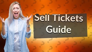 Can you sell Ticketmaster tickets on Viagogo [upl. by Jansson]