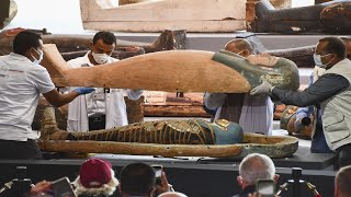 Egyptian Mummies Discovered After Being Burried For More Than 2600 Years Mystery Box [upl. by Gilus364]