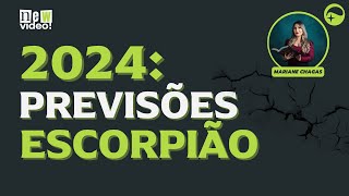 PREVISÕES 2024  SIGNO DE ESCORPIÃO e ASCENDENTE EM ESCORPIÃO  quotUma grande reviravoltaquot [upl. by Hachman]