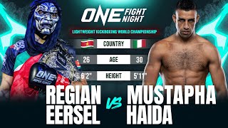 Regian Eersel vs Mustapha Haida  Kickboxing Full Fight [upl. by Charmine673]