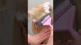 Cotton Coil Bleach Retouch Technique GuyTang Big9 hair [upl. by Ulphiah]