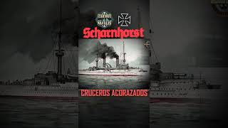 Los Cruceros Acorazados SCHARNHORST acorazados historia guerramundial jutlandia [upl. by Tay]