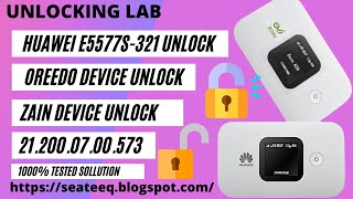 How To Unlock Huawei E5577s 321  Unlock e5577cs 321 No need to Open  White Display Solved 100 [upl. by Naej431]