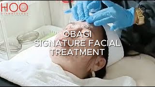 OBAGI SIGNATURE FACIAL TREATMENT AT HOO DERMATOLOGY [upl. by Chard]