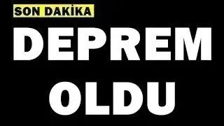 DEPREM OLDU KÖTÜ Haber Şiddetli Korkutan DEPREM SON DAKİKA Açıklaması [upl. by Carmen]