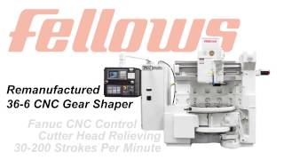 Remanufactured 366 Fellows Gear Shaper [upl. by Anyale]