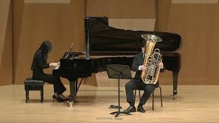 Jan Koetsier Concertino for Tuba and String Orchestra Op77 performed on Tuba and Piano [upl. by Pogah]