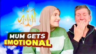 My non Muslim mum reacts to The Throne of Allah  Mind Blowing [upl. by Marjana]