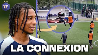 La CONNEXION MBAPPÉ  OLISE choque tout le monde à lentraînement des Bleus  La Quotidienne 1587 [upl. by Mohkos385]