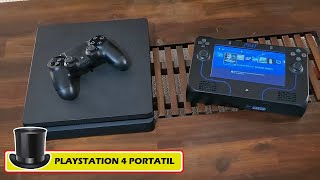 YOUTUBER CRIA SEU PRÓPRIO PLAYSTATION 4 PORTATIL [upl. by Essilec]