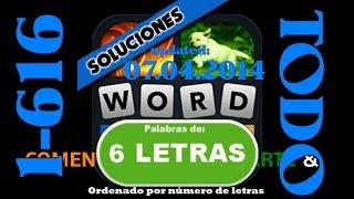 4 Fotos 1 Palabra  Todas las soluciones de 6 letras 1616 [upl. by Stasny]