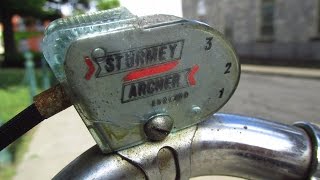 HOW TO FIGURE OUT HOW OLD YOUR RALEIGH 3SPEED BIKE or any bike with a STURMEYARCHER HUB IS [upl. by Arised161]