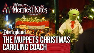 The Muppets Christmas Caroling Coach at Disney Merriest Nights at Disneyland [upl. by Bridget918]