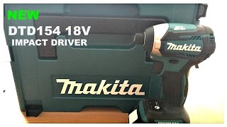 Makita DTD154 Cordless Impact Driver 18V Review [upl. by Nahpos558]