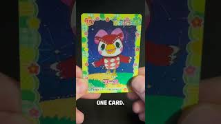 Animal Crossing Cards MOVE shorts AnimalCrossing ACNH [upl. by Ahsiken]