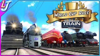 Train Simulator  Streamline Special World Cup Race [upl. by Yllet]